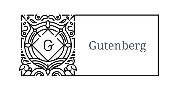 Gutenberg Editor Logo Wide