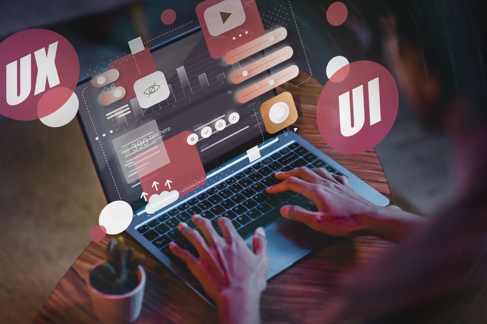 Professional Web Designer Creating Online Content Professional Web Designer Creating Online Content